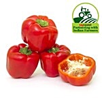 Fresho Capsicum - Red 1 kg