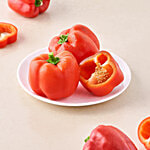 fresho! Capsicum - Red (Loose) 1 kg