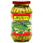 Mother's Recipe Pickle - Green Chilli 300 g Jar