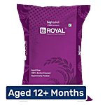 bb Royal Rice/Akki - Raw, Sona Masoori, 12-17 Months Old 10 kg Bag