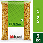 bb Popular Toor/Arhar Dal 5 kg Pouch