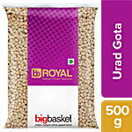 bb Royal Urad Gota Desi, Unpolished Mature Pulses For Easy Cooking & Rich Flavour 500 g Pouch