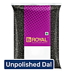 bb Royal Urad Black, Whole - Desi, Unpolished Mature Pulses For Easy Cooking & Rich Flavour 500 g Pouch