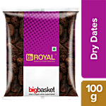 bb Royal Dry Dates/Kharjura - Chuwara, Kharik 100 g Pouch