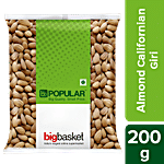 bb Popular Almond/Badam - Californian, Giri 200 g Pouch