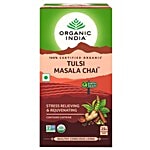 ORGANIC INDIA Masala Tea Bags - Tulsi Chai 52.5 g (25 Bags x 2.1 g each)