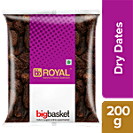 bb Royal Dry Dates/Kharjura - Chuwara, Kharik 200 g Pouch