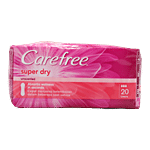 Carefree Panty Liners - Super Dry 20 pcs