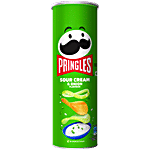 Pringles Sour Cream & Onion Flavour Potato Crisps 107 g