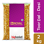 bb Royal Toor Dal/Togari Bele - Desi 2 kg Pouch