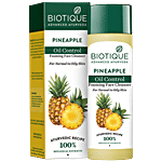BIOTIQUE Oil Control Foaming Face Cleanser - Pineapple, Normal To Oily Skin 120 ml Carton