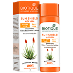 BIOTIQUE Sun Shield Aloe Vera Sunscreen Ultra Protective Lotion - SPF 30+ UVB 120 ml