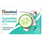 Himalaya Cucumber & Coconut Soap, Refreshes & Rejuvenates Skin 75 g