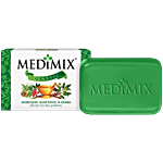 Medimix Ayurvedic Ayurvedic Bathing Soap with 18 Herbs, Effective for Skin Problems, Handmade 75 g Carton