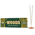 Cycle Woods Natural Agarbatti - Woody, Sandal, Amber Fragrance 32 pcs