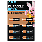 Duracell Ultra Alkaline AA Batteries 8 pcs
