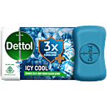 Dettol Icy Cool Bathing Soap Bar With 3X Menthol 125 g