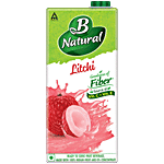 B Natural Litchi Fruit Beverage 1 L Carton