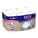 Paseo Toilet Roll - 12 Rolls, 3ply 300 pulls
