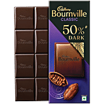 Cadbury Bournville Rich Cocoa 50% Dark Chocolate Bar 75 g