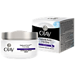 Olay Natural Aura Night Cream - With Vitamin B3, Pro B5, E 50 g