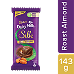 Cadbury Dairy Milk Silk Roast Almond Chocolate Bar 143 g 