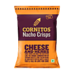 Cornitos Cheese & Herbs Nacho Crisps 150 g Pouch