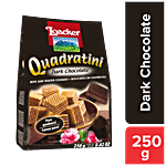 Loacker Quadratini Dark Chocolate 250 g Pouch