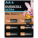 Duracell Ultra Alkaline AA Batteries 6 pcs Blister Pack