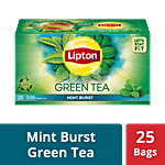 Lipton  Mint Burst Green Tea Bags 32.5 g (25 Bags x 1.3 g each)