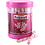 Pickwick  Wafer Rolls - Strawberry Flavor 300 g Jar