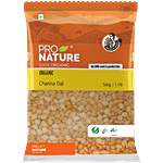 Pro Nature Organic Chana Dal/Kadale Bele 500 g Pouch