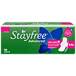 STAYFREE Sanitary Pads - Advanced Xl Soft Ultra-Thin, with Wings 28 pcs
