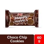 Parle Happy Happy Choco-Chip Cookies 60 g Pouch