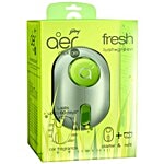 Aer Click Gel - Car Vent Air Freshener Kit, Fresh Lush Green 10 g (Refill Pack)