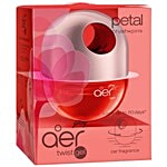 Aer Twist Gel - Car Air Freshener, Petal Crush Pink 45 g