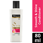 Tresemme Smooth & Shine Pro Collection Conditioner - Vitamin H & Silk Protein, Intense Moisturisation 80 ml Bottle