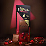 Cadbury Bournville Cranberry 50% Dark Chocolate Bar 78 g