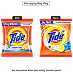 Tide Plus Double Power Detergent Washing Powder - Lemon & Mint 2 kg