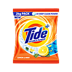 Tide Plus Double Power Detergent Washing Powder - Lemon & Mint 2 kg