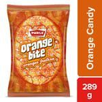 Parle Orange Bite Jhatkaa Candy 289 g Pouch