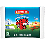 Britannia The Laughing Cow Cheese Slices 90 g (5 x 18 g each)