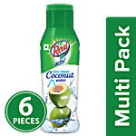Real Activ 100 % Coconut Water - With No Added Sugar 6x200 ml Multipack