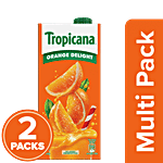 Tropicana Fruit Juice - Orange Delight 2x1 L Multipack