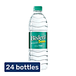 Bisleri  Packaged Drinking Water - With Added Minerals 24x500 ml Multi Pack