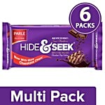 Parle Platina Hide & Seek Chocolate Chip Cookies 6x33 g Multi Pack