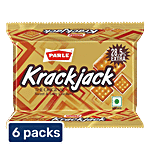 Parle Krack Jack 6x75.60 g Multi Pack
