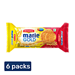 Britannia Marie Gold Biscuits 6x120 g Multipack