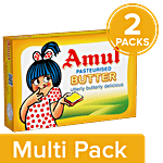 Amul Butter - Pasteurized 2x100 g Multi Pack