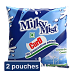 Milky Mist Farm Fresh Curd/Dahi 2x500 g (Multi Pack)